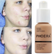 Charger l'image dans la galerie, PHOERA Mineral Whitening Concealer Facial Base Cream Brighten Moisturizer Face Liquid Foundation Makeup Primer Base Maquiagem