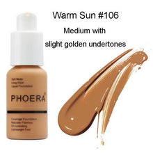 Charger l'image dans la galerie, PHOERA Mineral Whitening Concealer Facial Base Cream Brighten Moisturizer Face Liquid Foundation Makeup Primer Base Maquiagem