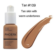 Charger l'image dans la galerie, PHOERA Mineral Whitening Concealer Facial Base Cream Brighten Moisturizer Face Liquid Foundation Makeup Primer Base Maquiagem