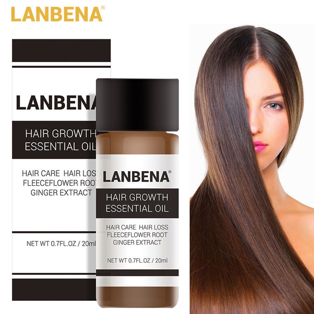 LANBENA Powerful Hair Growth Essential Oil Treatment Repair Hurt Hair Anti Hair Loss Hair Care Products TSLM1