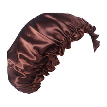 Charger l&#39;image dans la galerie, Satin Lace Sleeping Hat Night Sleep Cap Hair Care Satin Bonnet Caps Nightcap For Women