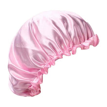 Charger l&#39;image dans la galerie, Satin Lace Sleeping Hat Night Sleep Cap Hair Care Satin Bonnet Caps Nightcap For Women