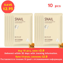 Charger l'image dans la galerie, BEOTUA Face Mask Natural Fruit Extracts Hyaluronic Acid Facial Masks Moisturizing anti acne aging whitening Skin Care Masks