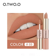 Charger l&#39;image dans la galerie, O.TWO.O 12 Colors Lips Makeup Lipstick  Lip Gloss Long Lasting Moisture Cosmetic Lipstick Red Lip Matte Lipstick Waterproof