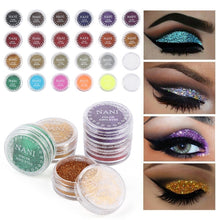 Charger l&#39;image dans la galerie, 23 Colors Glitter Eyeshadow Palette Lasting Shimmer Eye Shadow Powder Makeup Palette Matte Waterproof Cosmetic Maquiagem TSLM2