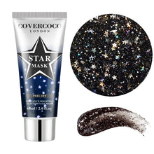 Charger l'image dans la galerie, Moisturize Star Mask Glitter Peel Off Black Mask Face Mask Moisturizing Nourish Blackhead Remover Korean Skin Care