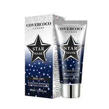 Charger l'image dans la galerie, Moisturize Star Mask Glitter Peel Off Black Mask Face Mask Moisturizing Nourish Blackhead Remover Korean Skin Care