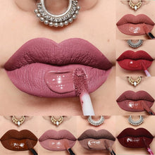 Charger l&#39;image dans la galerie, 24 Color Lipsticks Matte Waterproof Red Lip Gloss Mate Makeup Long Lasting Nude Brown Women Lips Liquid Lipstick Lippenstift