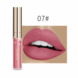 24 Color Lipsticks Matte Waterproof Red Lip Gloss Mate Makeup Long Lasting Nude Brown Women Lips Liquid Lipstick Lippenstift