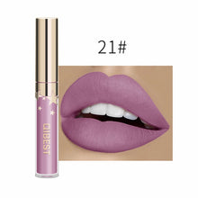 Charger l&#39;image dans la galerie, 24 Color Lipsticks Matte Waterproof Red Lip Gloss Mate Makeup Long Lasting Nude Brown Women Lips Liquid Lipstick Lippenstift