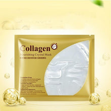 Charger l&#39;image dans la galerie, 24K Gold Collagen Face Mask Crystal Gold Collagen Facial Masks Moisturizing whitening Anti-aging Skin Care Korean Cosmenics mask