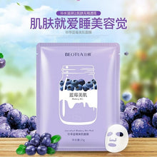 Charger l'image dans la galerie, BEOTUA Face Mask Natural Fruit Extracts Hyaluronic Acid Facial Masks Moisturizing anti acne aging whitening Skin Care Masks
