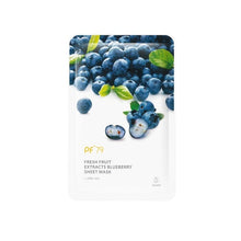 Charger l'image dans la galerie, PF79 Skin Care Six Fruit Facial Mask Shea Butter Mangosteen Blueberry Pomegranate Kiwi Fruit Aloe Sheet Mask Face Mask