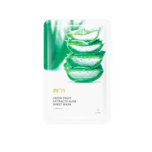 Charger l'image dans la galerie, PF79 Skin Care Six Fruit Facial Mask Shea Butter Mangosteen Blueberry Pomegranate Kiwi Fruit Aloe Sheet Mask Face Mask