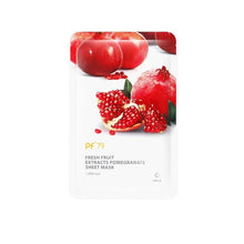 Charger l'image dans la galerie, PF79 Skin Care Six Fruit Facial Mask Shea Butter Mangosteen Blueberry Pomegranate Kiwi Fruit Aloe Sheet Mask Face Mask
