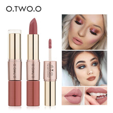 Charger l&#39;image dans la galerie, O.TWO.O 12 Colors Lips Makeup Lipstick  Lip Gloss Long Lasting Moisture Cosmetic Lipstick Red Lip Matte Lipstick Waterproof