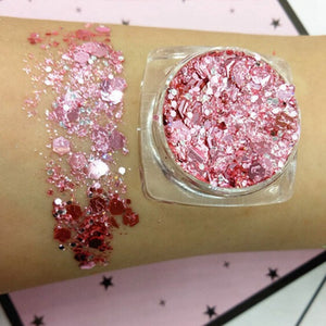 Glitter Face Glow Shimmer Liquid Maquiagem Eye Pigmento Para Os Olhos Mermaid Cream Highlighter Brighten Makeup