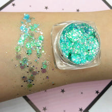 Charger l&#39;image dans la galerie, Glitter Face Glow Shimmer Liquid Maquiagem Eye Pigmento Para Os Olhos Mermaid Cream Highlighter Brighten Makeup