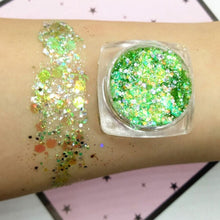 Charger l&#39;image dans la galerie, Glitter Face Glow Shimmer Liquid Maquiagem Eye Pigmento Para Os Olhos Mermaid Cream Highlighter Brighten Makeup