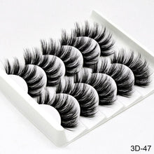 Charger l&#39;image dans la galerie, SEXYSHEEP 5Pairs 3D Mink Hair False Eyelashes Natural/Thick Long Eye Lashes Wispy Makeup Beauty Extension Tools