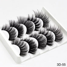 Charger l&#39;image dans la galerie, SEXYSHEEP 5Pairs 3D Mink Hair False Eyelashes Natural/Thick Long Eye Lashes Wispy Makeup Beauty Extension Tools