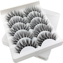 Charger l&#39;image dans la galerie, SEXYSHEEP 5Pairs 3D Mink Hair False Eyelashes Natural/Thick Long Eye Lashes Wispy Makeup Beauty Extension Tools