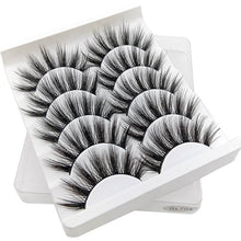 Charger l&#39;image dans la galerie, SEXYSHEEP 5Pairs 3D Mink Hair False Eyelashes Natural/Thick Long Eye Lashes Wispy Makeup Beauty Extension Tools