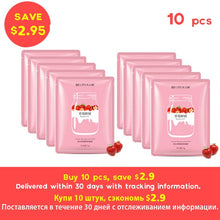 Charger l'image dans la galerie, BEOTUA Face Mask Natural Fruit Extracts Hyaluronic Acid Facial Masks Moisturizing anti acne aging whitening Skin Care Masks