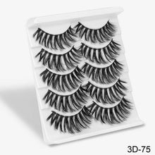 Charger l&#39;image dans la galerie, SEXYSHEEP 5Pairs 3D Mink Hair False Eyelashes Natural/Thick Long Eye Lashes Wispy Makeup Beauty Extension Tools