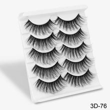 Charger l&#39;image dans la galerie, SEXYSHEEP 5Pairs 3D Mink Hair False Eyelashes Natural/Thick Long Eye Lashes Wispy Makeup Beauty Extension Tools