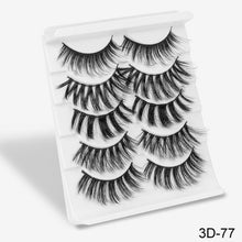 Charger l&#39;image dans la galerie, SEXYSHEEP 5Pairs 3D Mink Hair False Eyelashes Natural/Thick Long Eye Lashes Wispy Makeup Beauty Extension Tools